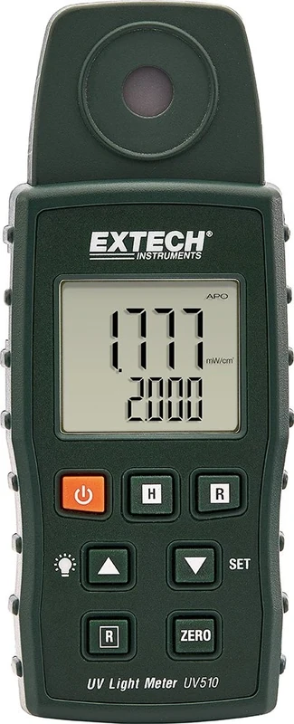 Extech UV510 Compact UV Light Meter, Green