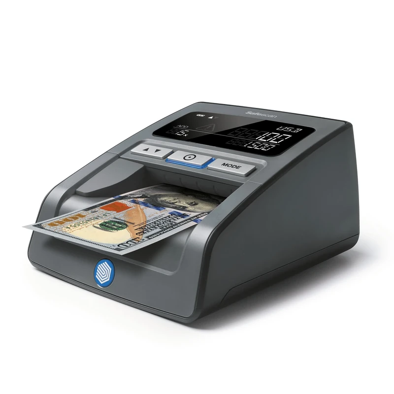 Safescan 185-S Automatic Counterfeit Money Detector that Quickly Verifies Banknotes - Including Us Dollars - Money Machine with 7-Point Detection - 100 Percentage Accurate Money Checker Machine