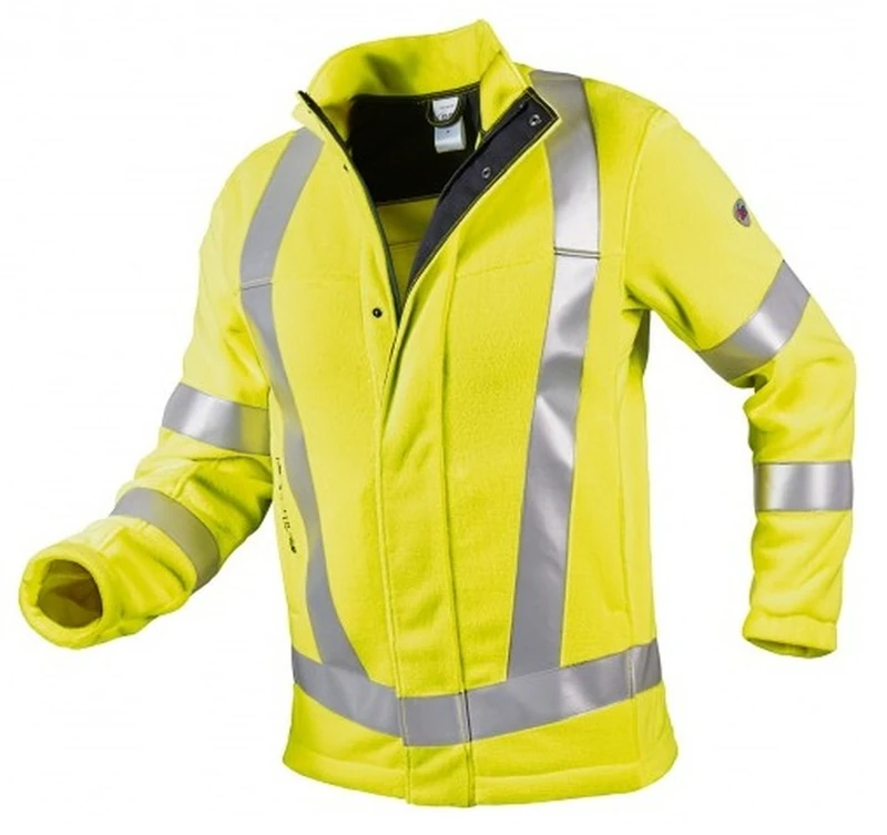 BP 1791-555-13 Bib & Brace, Stretch Braces With Clip Fastenings, 295,00 G/M², Fabric Blend, Royal Blue/Black, Size 43/44N