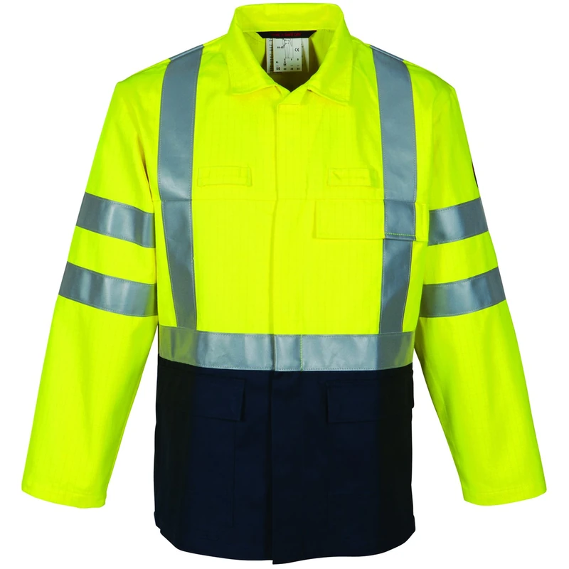 Havep 30008.ZMCB7H-56 "Multi-Predictor" Jacket, Fluorescent Yellow/Navy Blue, Size H56 - Image 1