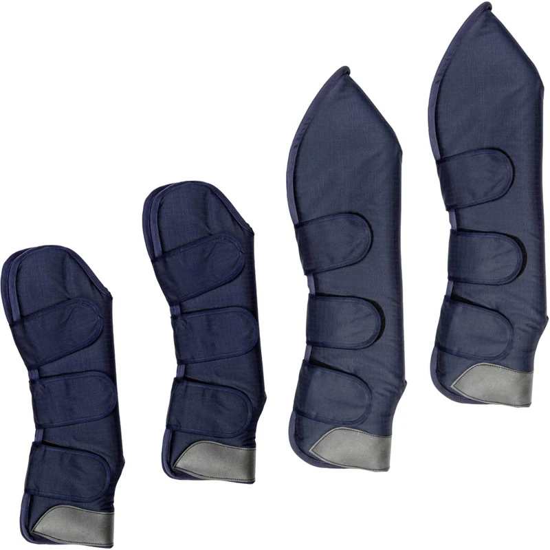 HKM Sports Equipment Premium Transport Boots for Warmblood Black