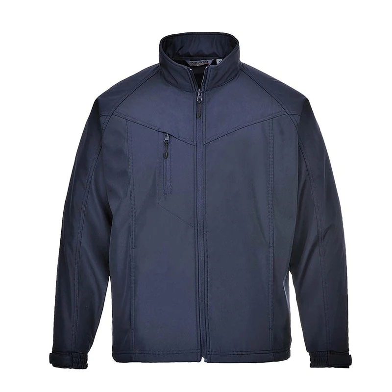 Portwest Oregon Men's Softshell Jacket (3L), Size: XXXL, Colour: Navy, TK40NARXXXL