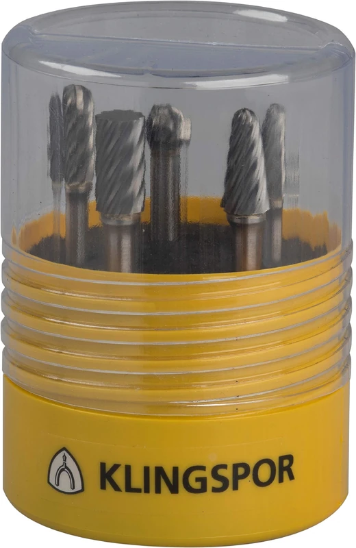 Klingspor 334221 Carbide Router Bit Set – HF100I Nox – Box Contents: 1 x 9.6 x 6 mm Special Toothing