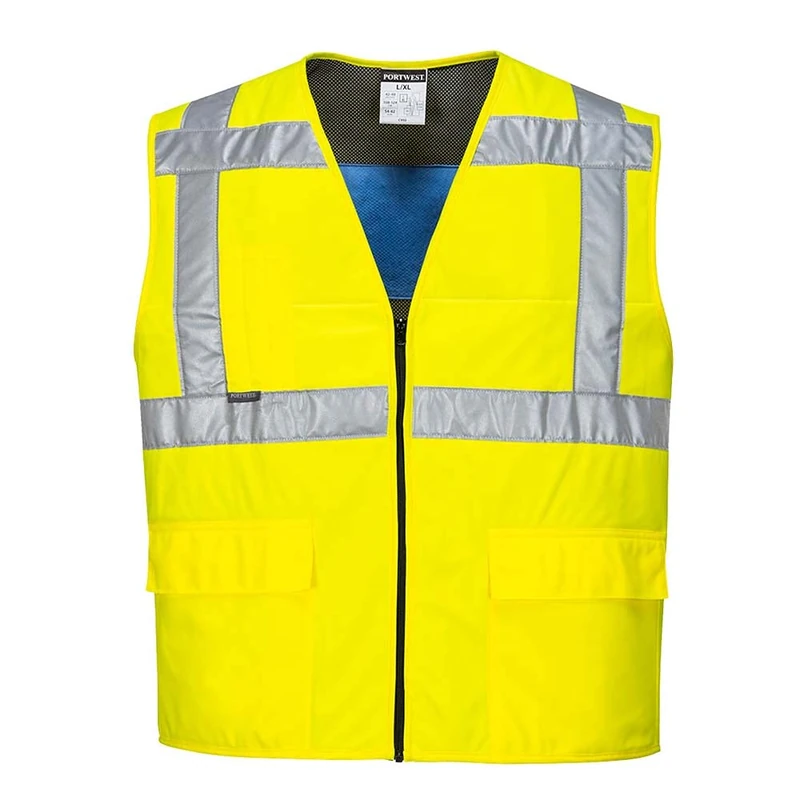 Portwest High Vis Cooling Vest - Yellow - Size S/M - CV02YERS/M