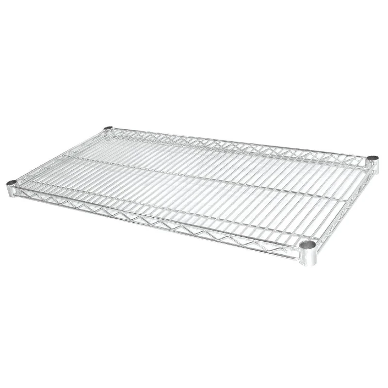 Vogue Chrome Wire Shelves 1220x457mm (2 Pack) - Easy Assembly - Ideal for Commercial Kitchens, Restaurants U890