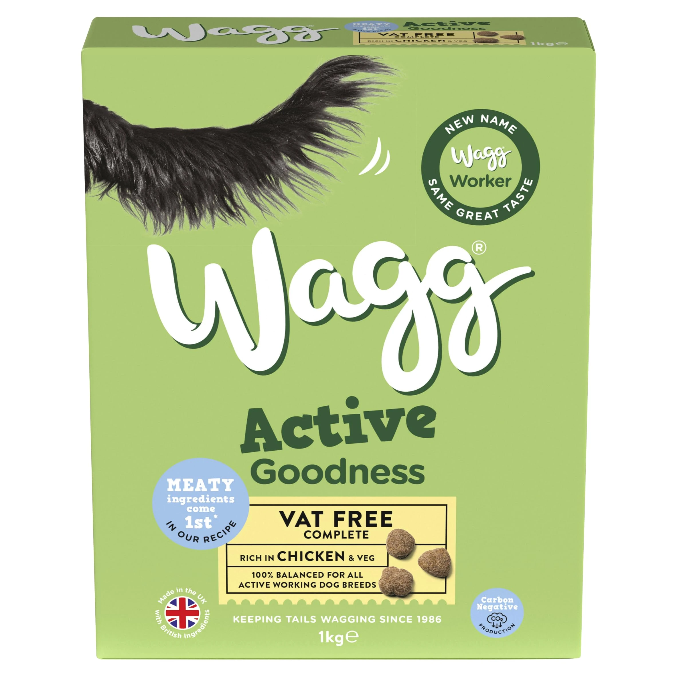 Wagg Worker Chicken, 1 kg
