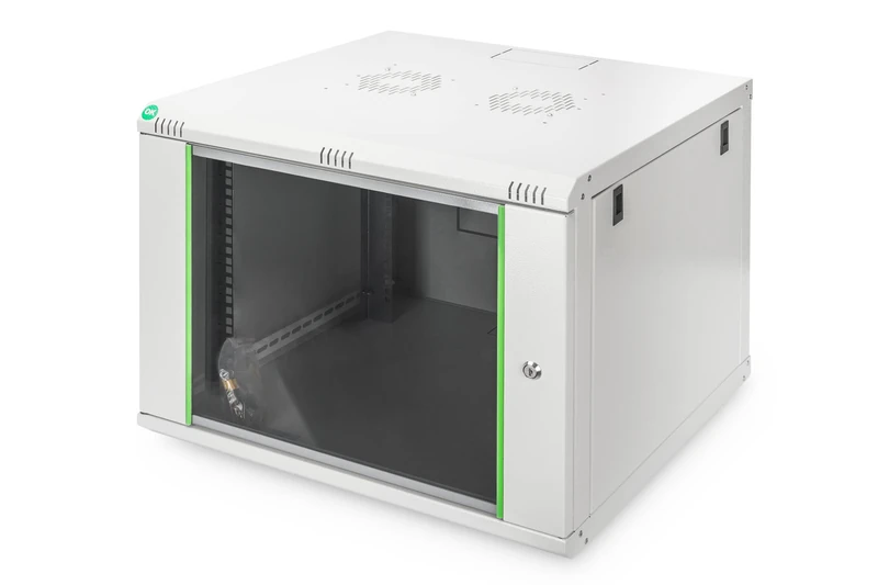 Digitus Network Cabinet - 19-inch rack - 7 rack units - Wall mounting - 600 mm depth - Load capacity 60 kg - Dynamic Basic series - Gray