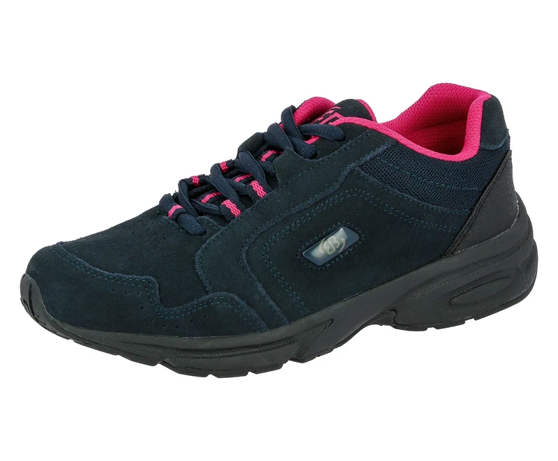 Bruetting Circle, Women's Nordic Walking Shoes Nordic Walking Shoes, Blue (Marine/Pink Marine/Pink), 3 UK (36 EU)