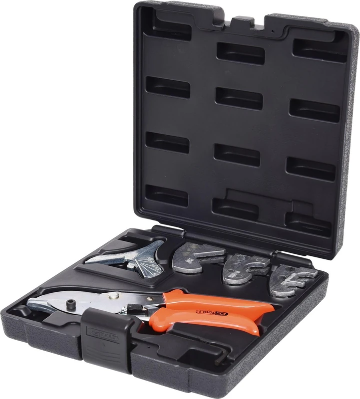 KS Tools 123.0075 Scissor Set for Hoses and Plastic Pipes, 8-Piece Set - Image 1