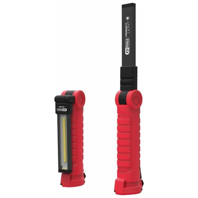 KS TOOLS 3-in-1 Mini Inspection Lamp, LED, 200 Lumen, Foldaway