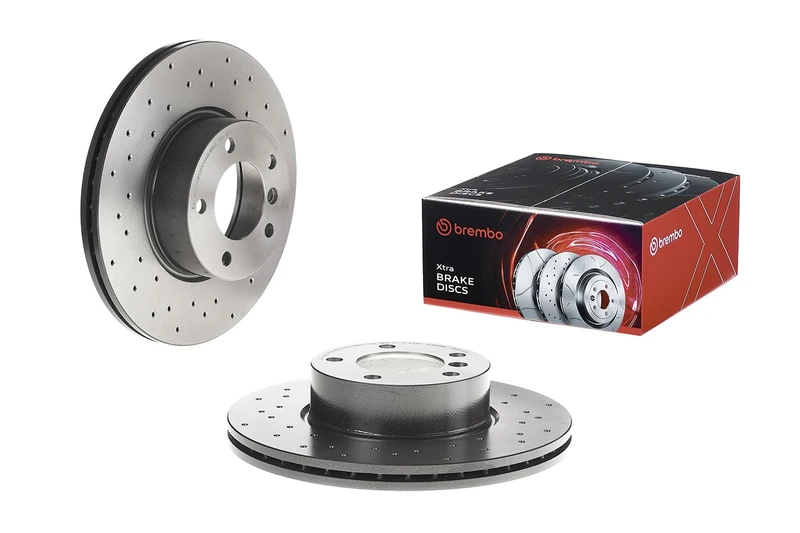Brembo 09.B337.2X Brake Disc Rotors (1 piece)