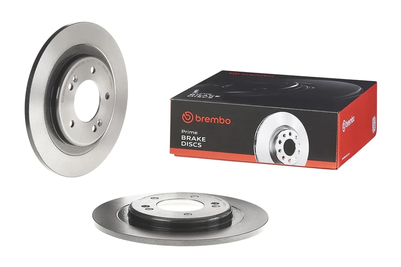 BREMBO 08.C250.11 Brake Disc Rotors, Set of 2