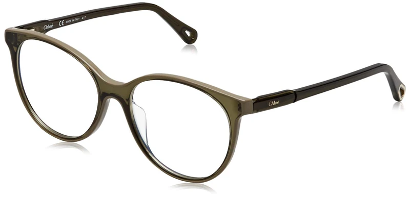 CHLOE' Women’s CE2134 Optical Frames, Beige (Gold/Beige), 55