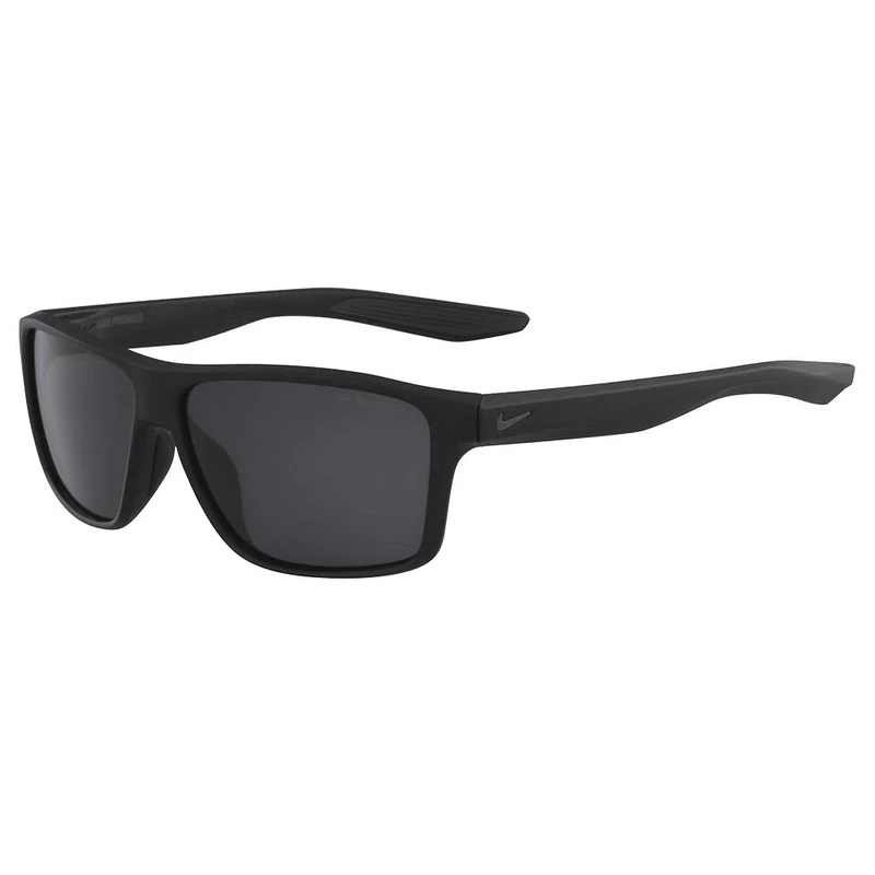 Nike EV1071-001, Injected Sunglasses Matte Dark Grey Lens Unisex-Adult, Matt Black, 60