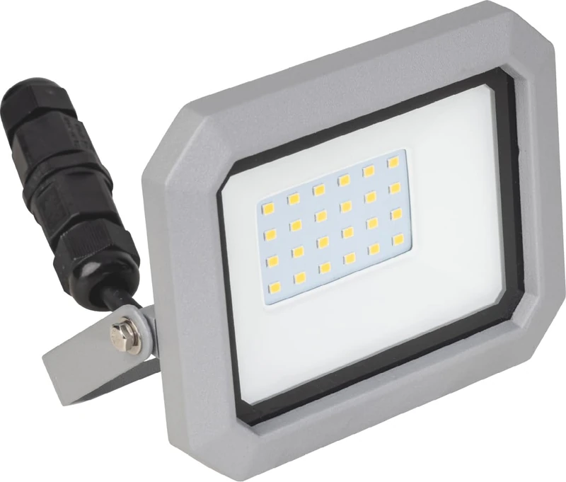 as - Schwabe Slimline CHIP LED Spotlight, Silver, 46415 10W, 230V