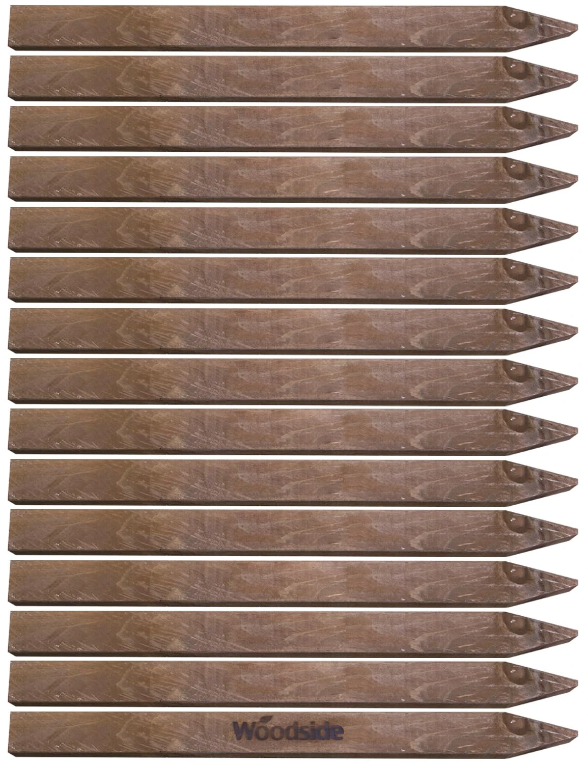 Woodside Square Pressure Treated Wooden Fence Posts/Stakes Garden Fencing Pegs 15 PACK