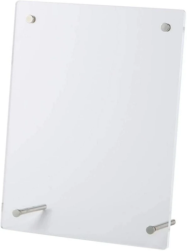 Muji Acrylic Standing Type Photo Frame, A5 size, 20 cm Width x 26 cm Depth
