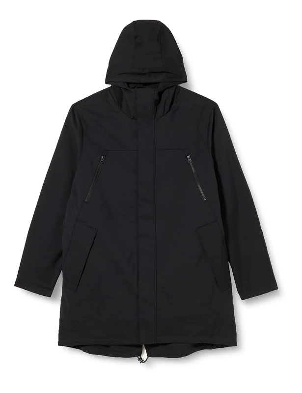 James Harvest Men's Hustbridge City Coat, Black (Black), XXX-Large (Size:XXXL)