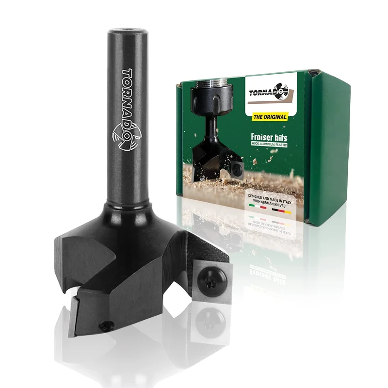 spoilboard Surfacing Cutter | TORNADO - D=60 / I 12 / S=12 - Fraiser - Image 1