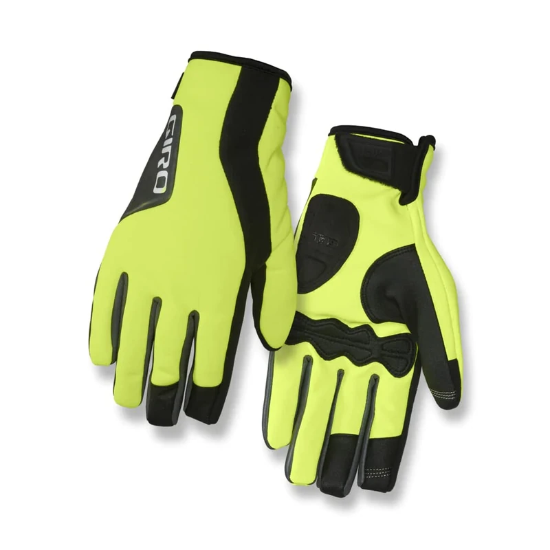 Giro Ambient 2.0 Mens Cycling Gloves - Yellow/Black - Small