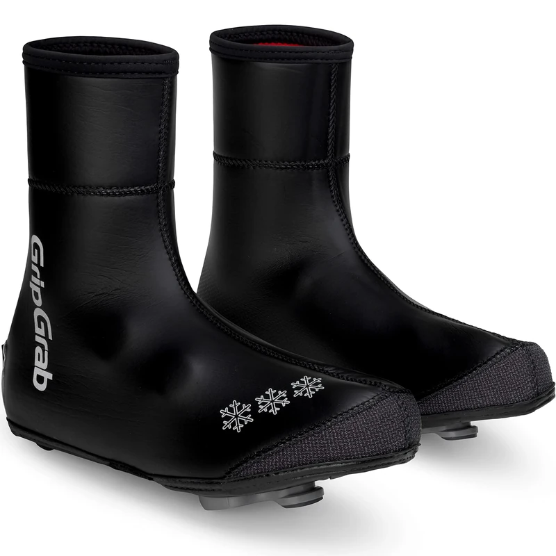 GripGrab Arctic Waterproof Deep Winter Road Bike Overshoes Warm Thermal Fleece Lined Cold Weather Cycling Shoe Covers