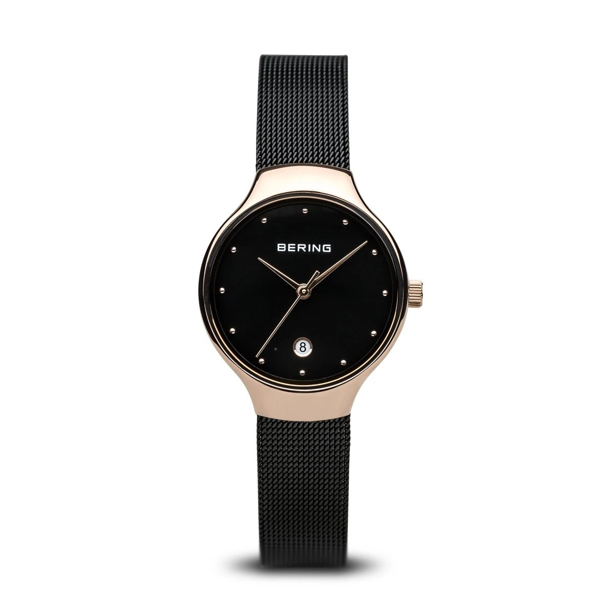 BERING Women Analog Quartz Classic Collection Watch with stainless steel Strap and Sapphire Crystal 13326-262