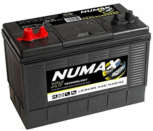 Numax XV31MF Heavy Duty Ultra Deep Cycle Leisure Marine Battery - 12V / 105Ah / 740EN / 925MCA - Dual Purpose (Starting & Auxiliary) - 3 Years Warranty