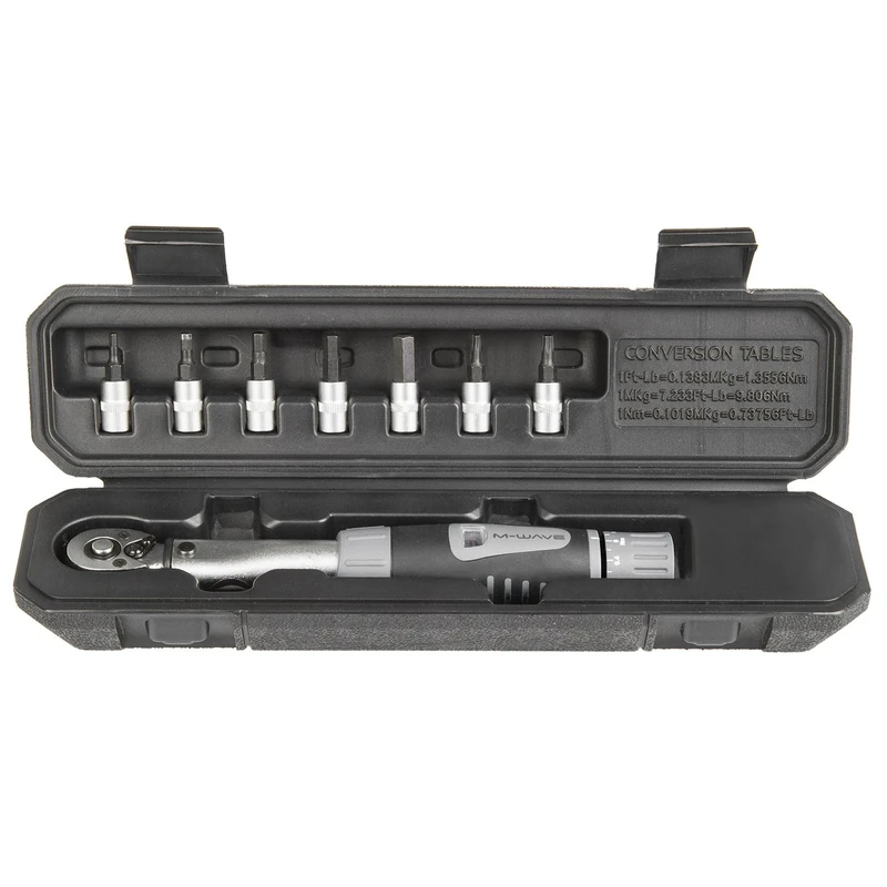 M-Wave TW-2/24 Torque Wrench, 2-24 Nm, anatomically shaped grip