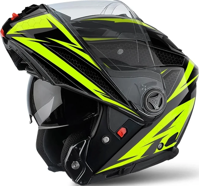 HELMET AIROH PHANTOM S EVOLVE YELLOW GLOSS XL