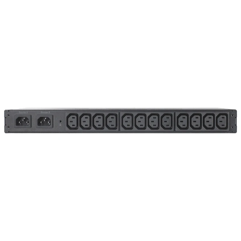 APC AP4421 Automatic Transfer Switch,12xC13 sockets Black