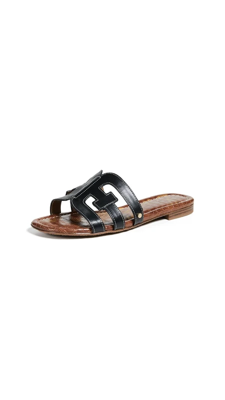 Sam Edelman Women's Bay Slide Sandal, Black, Black*8.5 UK