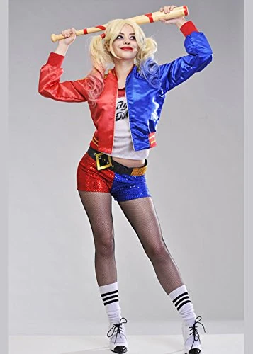 Delights Adult Ladies Suicide Squad Harley Quinn Costume M (UK 10-12)
