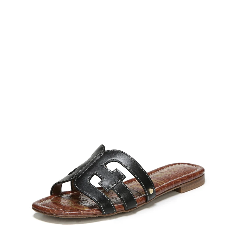 Sam Edelman Women's Bay Slide Sandal, Black, Black*6.5 UK