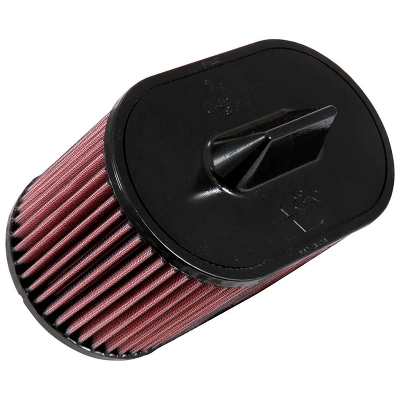 K&N Replacement air filter compatible with Maserati Ghibli 3.0 / Quattroporte 3.0/3.8 gasoline (2 pieces needed) 2014-2018 (E-0651)