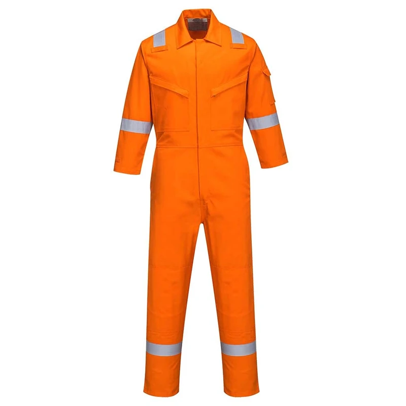 Portwest Bizflame Plus Women's Coverall 350g, Size: XXL, Colour: Orange, FR51ORRXXL