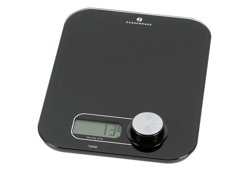 Zassenhaus Eco Energy Digital Scale, Plastic, Black, One Size