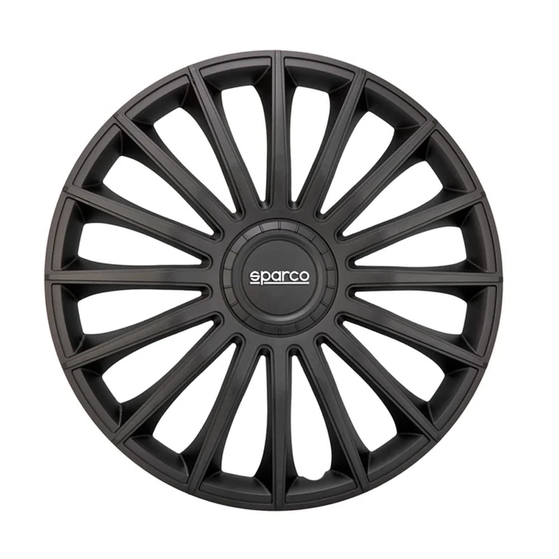 Sparco Wheel Covers Treviso - 13-inch - Black - Set of 4 pieces