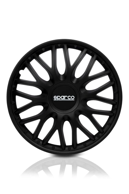 Sparco SPC1592BK Set Wheel Covers Torino 15-inch Black