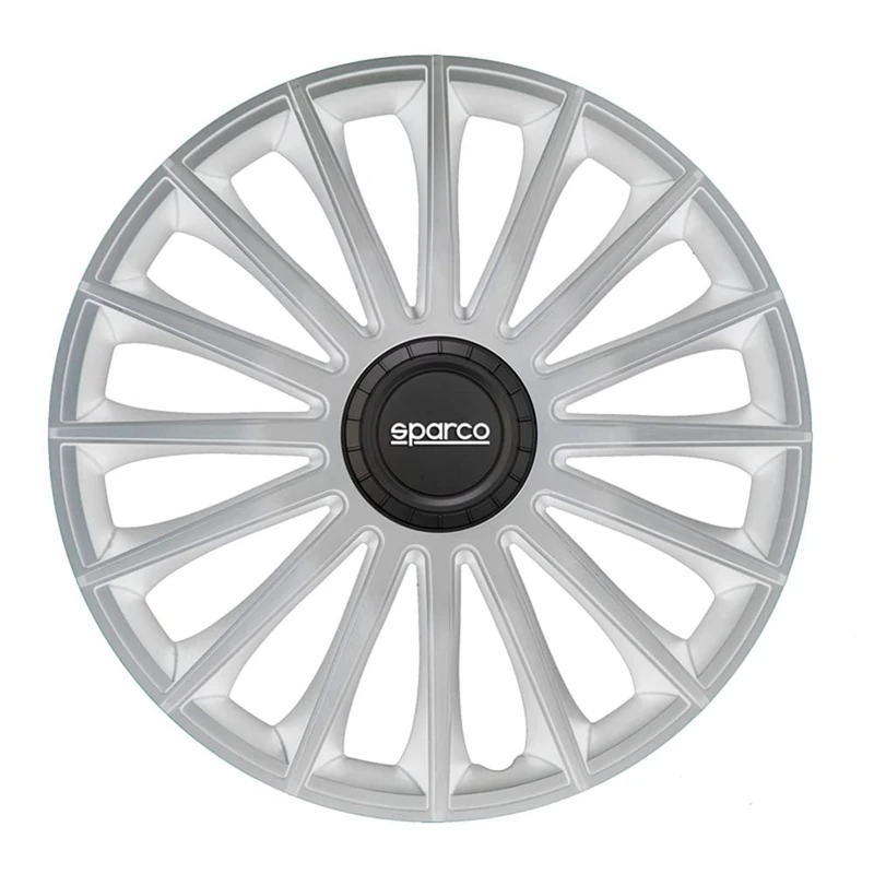 Sparco Wheel Covers Treviso - 13-inch - Silver - Set of 4 pieces