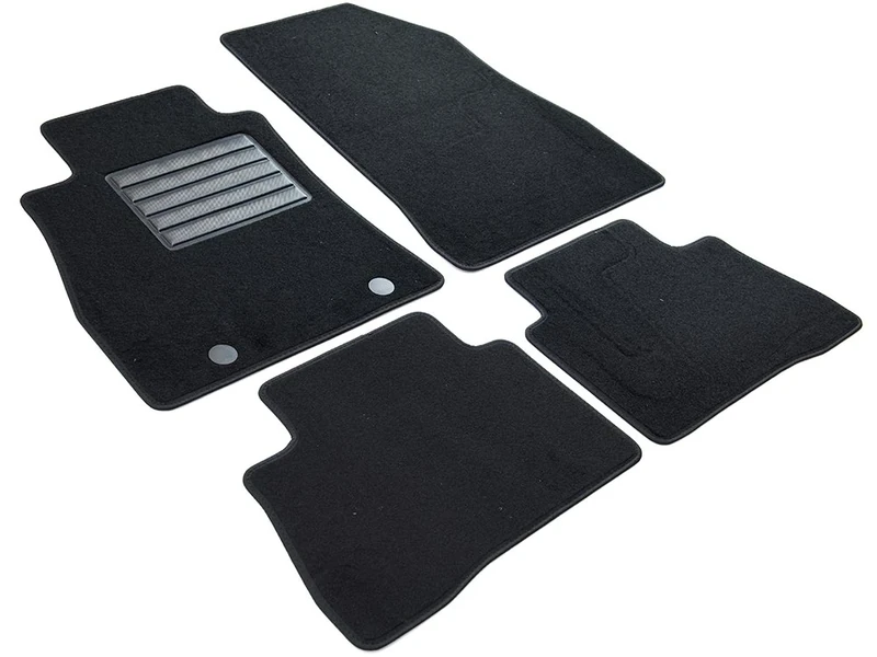 MDM SP-2324 Floor Mats Velour Car Mat Suitable for Nissan Juke I 2010 > 08.2019
