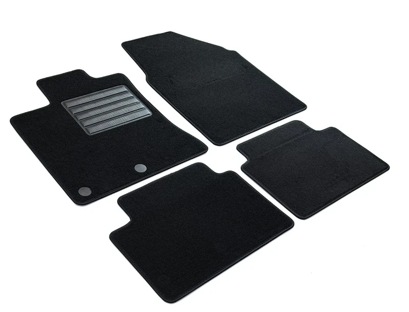 MDM SP-2419 Velour Car Mats for Nissan Qashqai I 02.2007>2013, Black