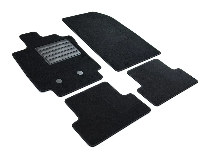 MDM SP-2920 Velour Car Mat for Renault Clio 3 09.2005 to 09.2012 / Clio 3 Grandtour 01.2008 > 02.2013 Black
