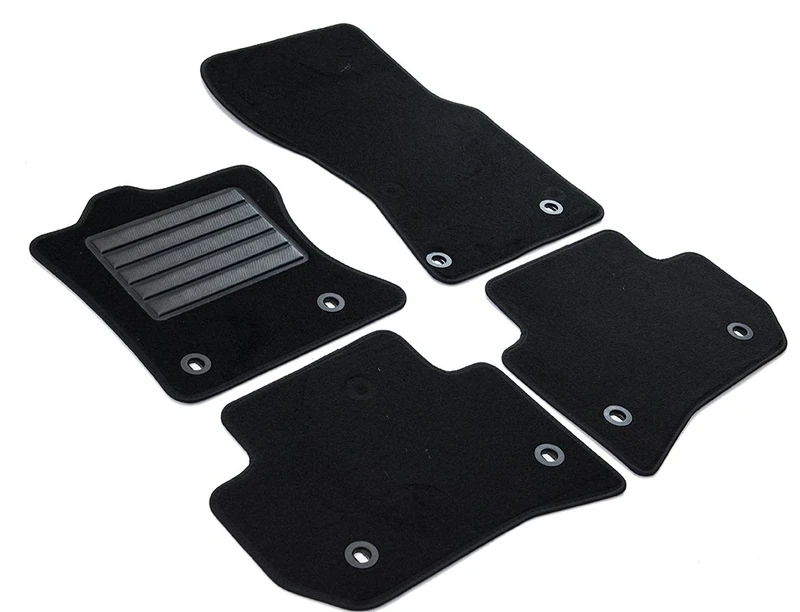 MDM SP-7031 Velour Car Mats for Jaguar F-Pace (X761) 04.2016 Onwards/Land Rover Range Rover Velar 09.2017>