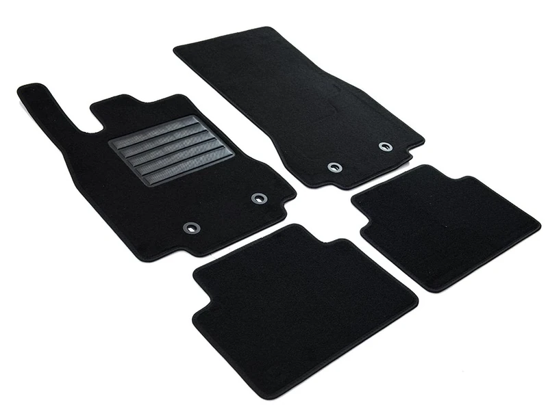 MDM SP-1536 Floor Mats Velour Car Mat Suitable for Jaguar XF 2008 > 09.2015