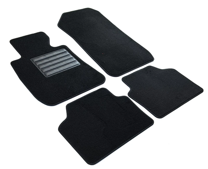 MDM SP-301 Floor Mats Velour Car Mat Suitable for BMW 3 Series (E90) / 3 Series Touring (E91) 03.2005>2011