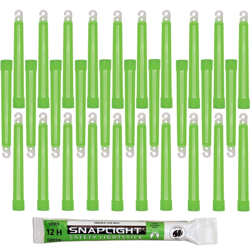 Technology sa8-308076am Light Stick Cyalume SnapLight Blue Super Bright with 8 Hour Duration, Glow Sticks Light Sticks, 15 cm (Pack of 20), Military grade, REACH compliant - Image 1
