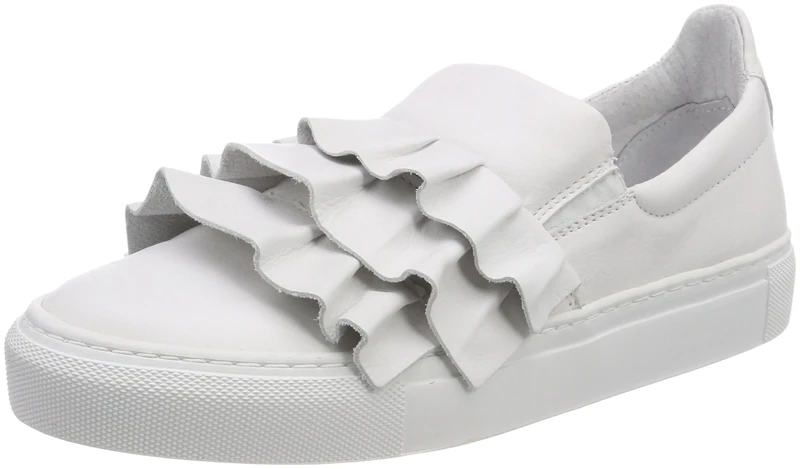 Pavement Women's Ava Fringel Sneaker, White, 8 UK - Image 1