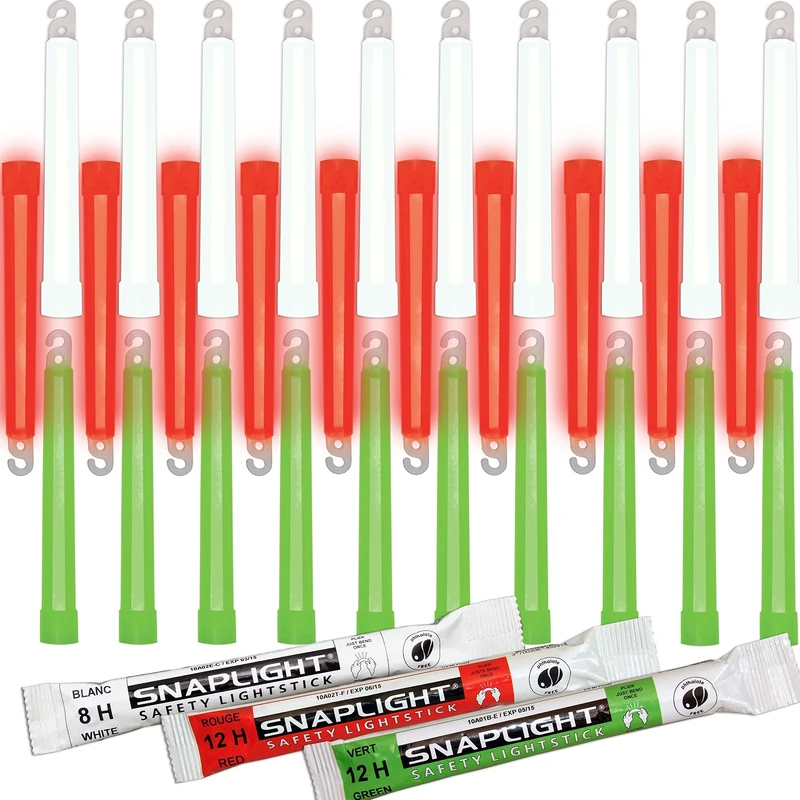 Technology sa8-308099am Light Stick Cyalume SnapLight Blue Super Bright with 8 Hour Duration, Glow Sticks Light Sticks, 15 cm (Pack of 30), 30 sticks 3 colors, Military grade, REACH compliant - Image 1