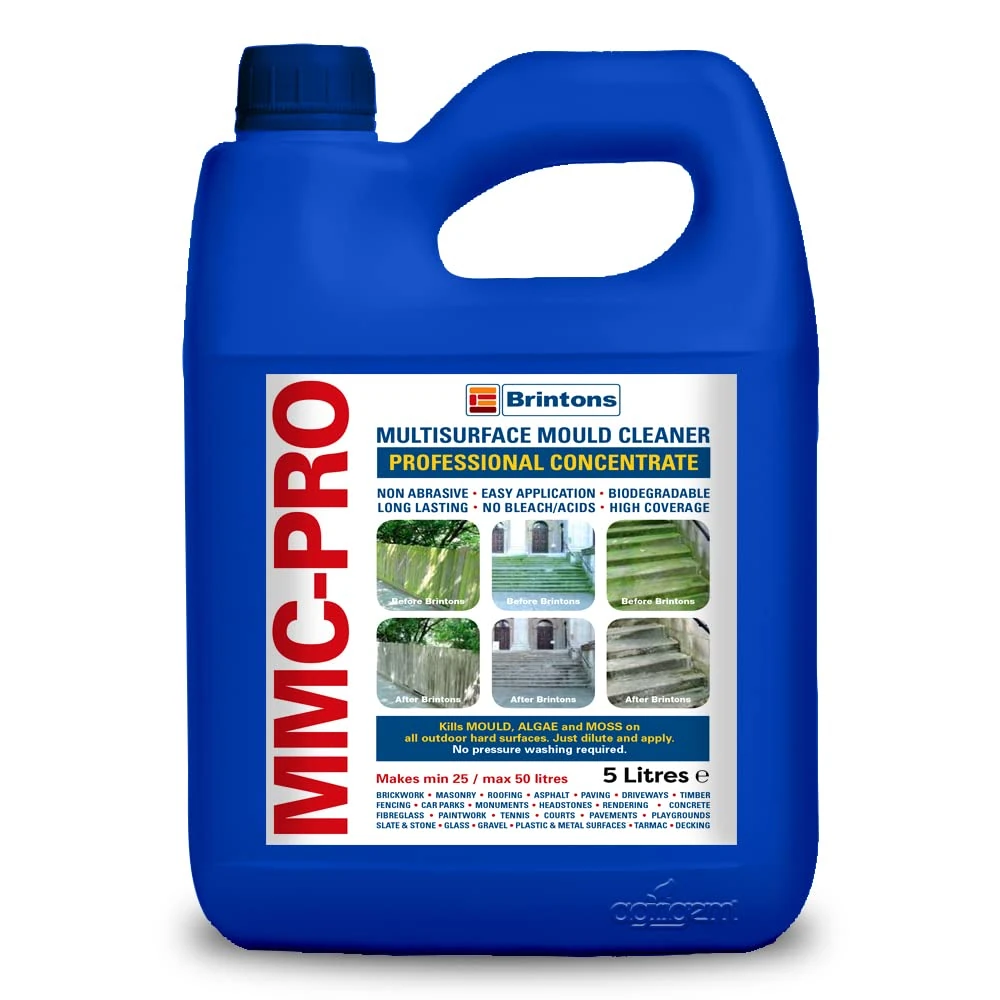 MMC Pro Hard Surface & Patio Cleaner, Biocide - 5L