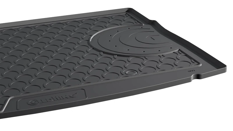 Rubbasol (Rubber) Trunk mat compatible with Volkswagen Golf VII HB 3/5-doors 2012-2019 incl. e-Golf (Upper variable floor)